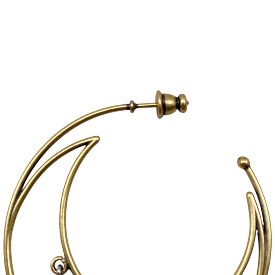 Christian Dior（クリスチャン・ディオール） フープピアス スター