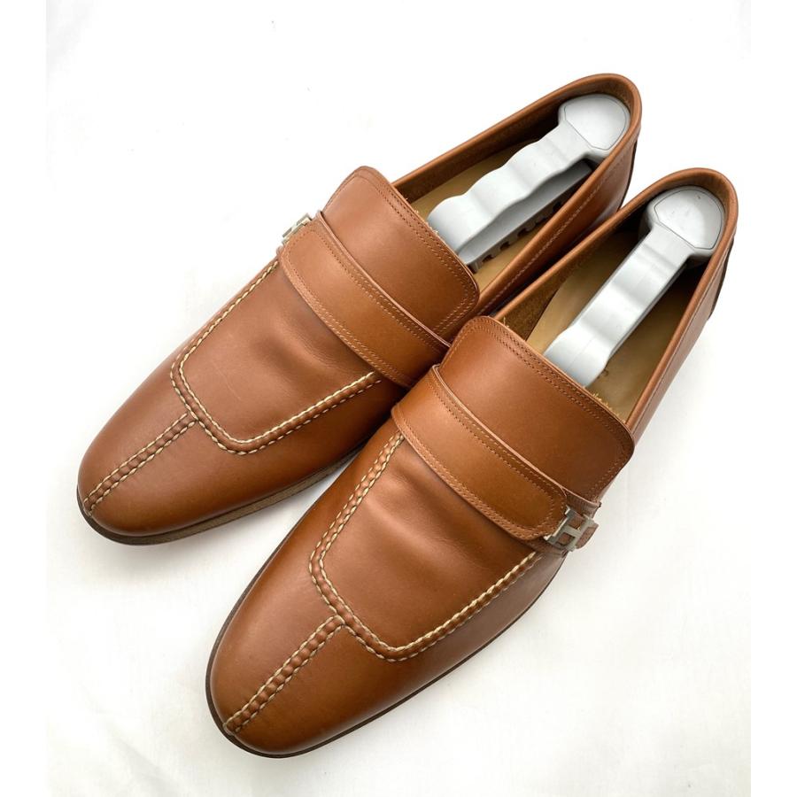 HERMES（エルメス） ローファー ブラウン 革靴 シューズ 茶色 サイズ40