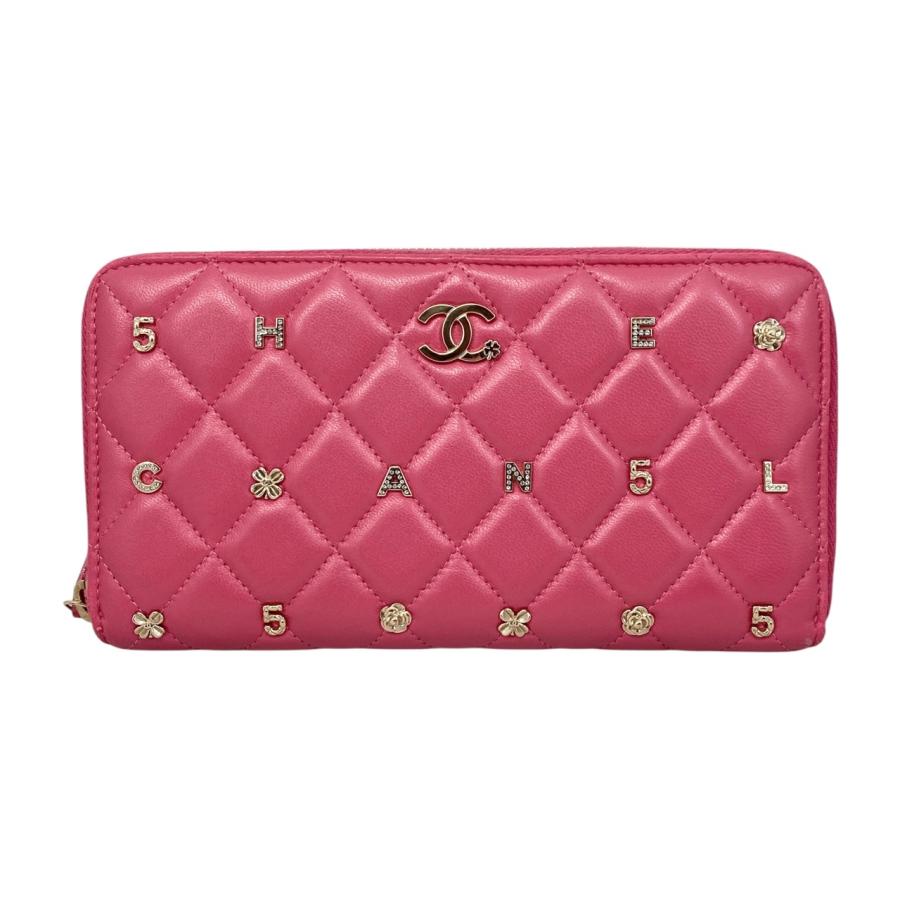 CHANEL（シャネル） 長財布 ロングジップ ラウンドウォレット AP1590