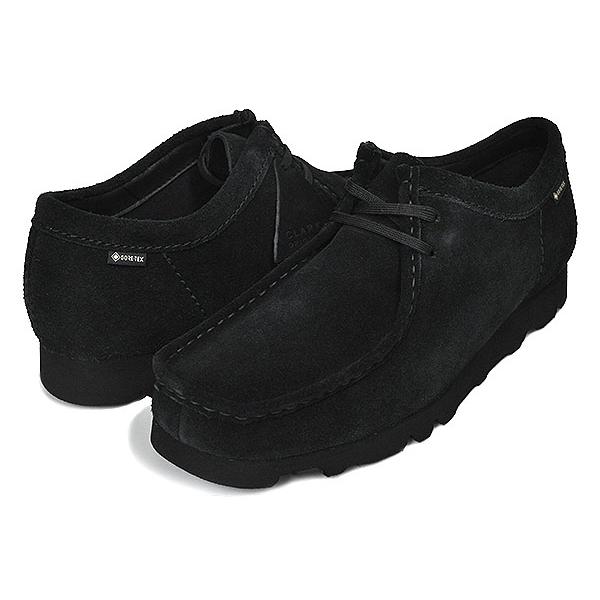 Clarks（クラークス） CLARKS WALLABEE GORE-TEX BLACK SUEDE 26149449