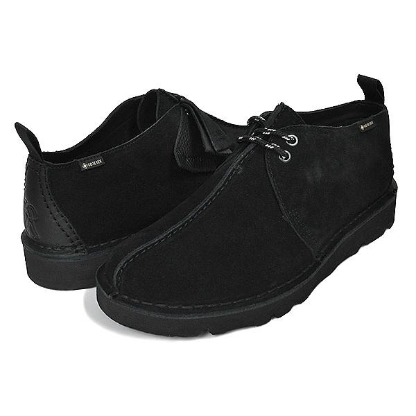 Clarks（クラークス） CLARKS DESERT TREK GORE-TEX BLACK SUEDE FIT G