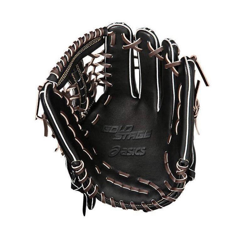 ASICS（アシックス） 野球 軟式グラブ グローブ 外野手用 ゴールド