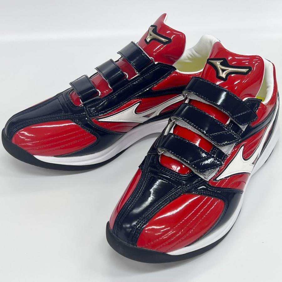 MIZUNO（ミズノ） 【サイズ交換送料無料】ネイビー×レッド 野球