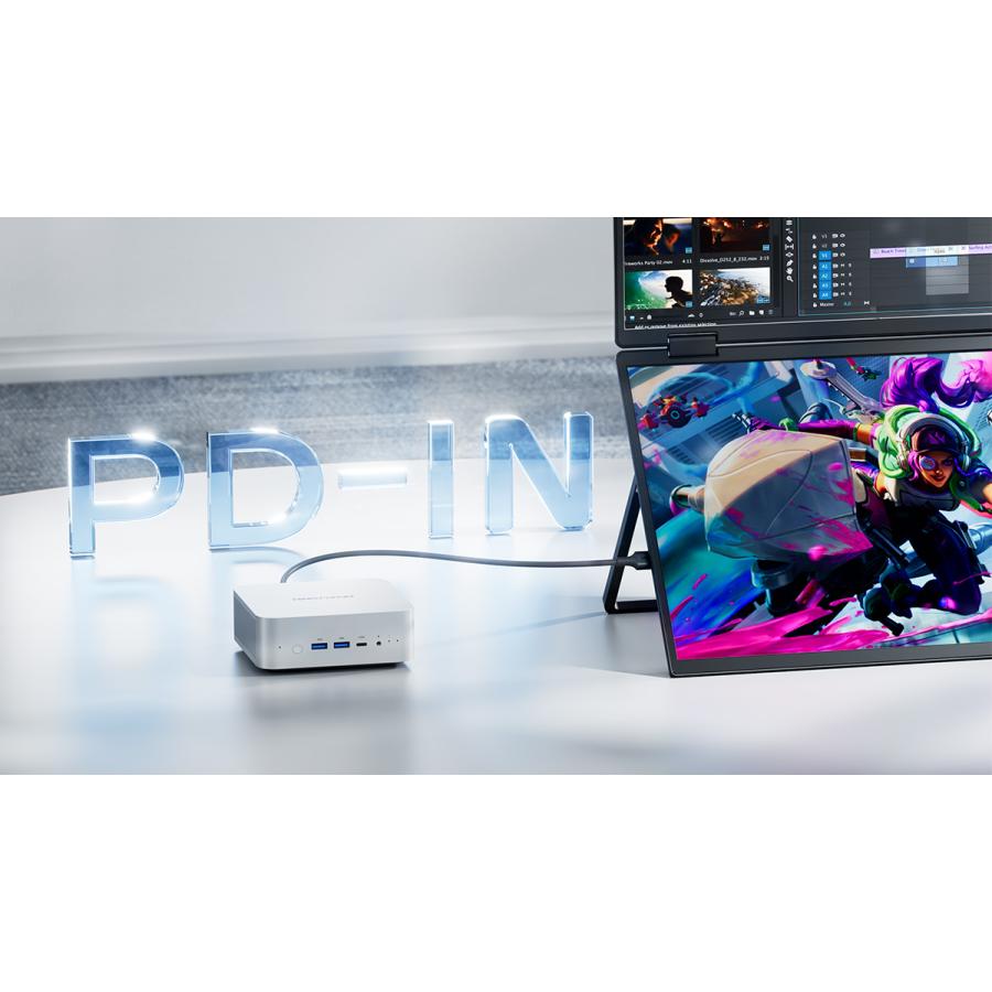 MINISFORUM ミニPC AI X1-255 メモリ32GB ストレージ1TB AMD Ryzen 7