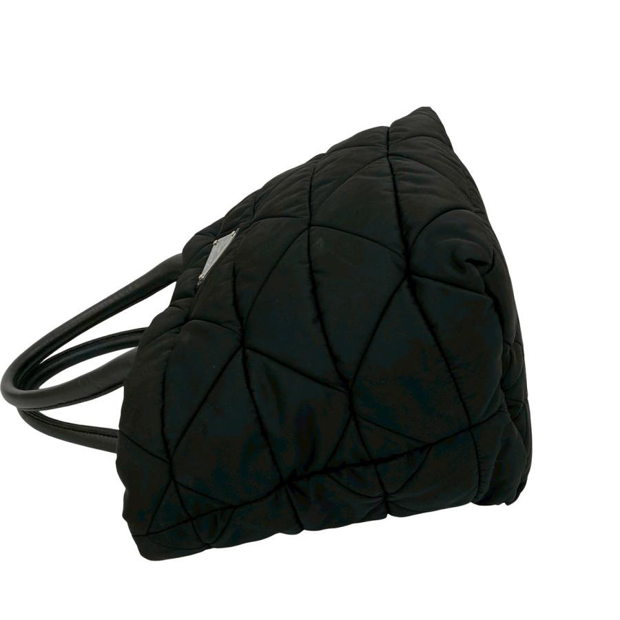 PRADA（プラダ） 極 美品 Re-Nylon スモール パデッド トート 三角ロゴ