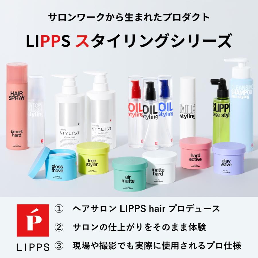 LIPPS（リップス） ヘアミルク 公式 ベーススタイリングミルク