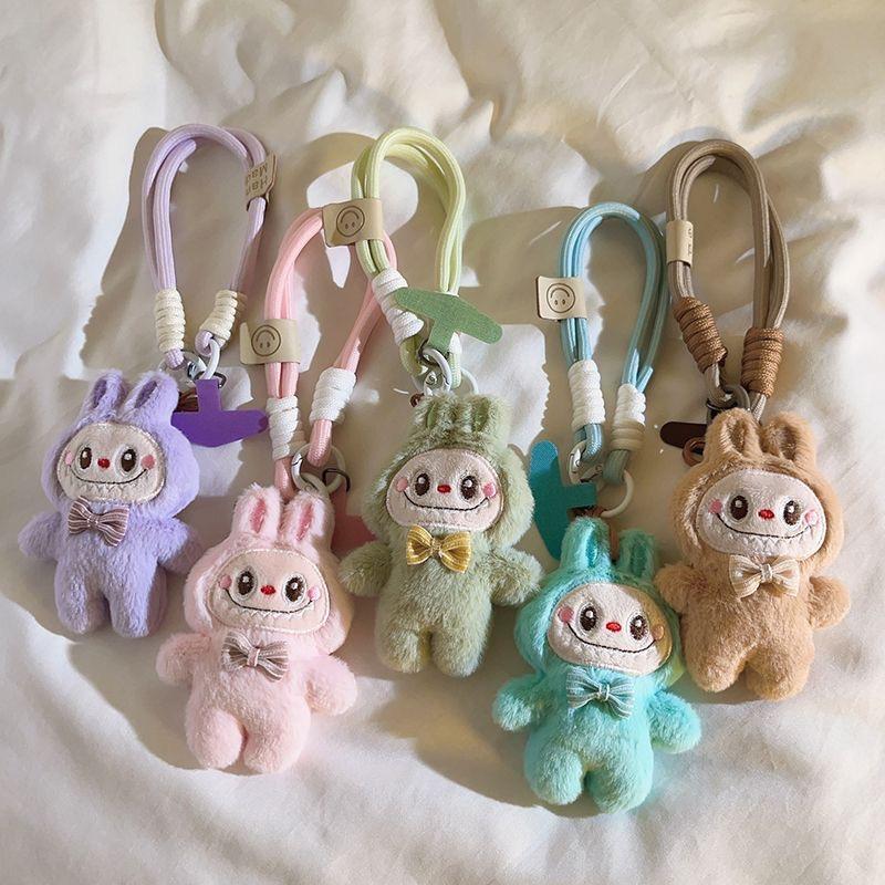 新生活応援クーポン】ラブブ ぬいぐるみストラップ スマホストラップ