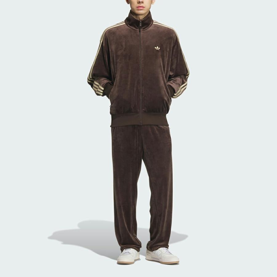 adidas（アディダス） ファイヤーバード ベロア トラックトップ ダーク