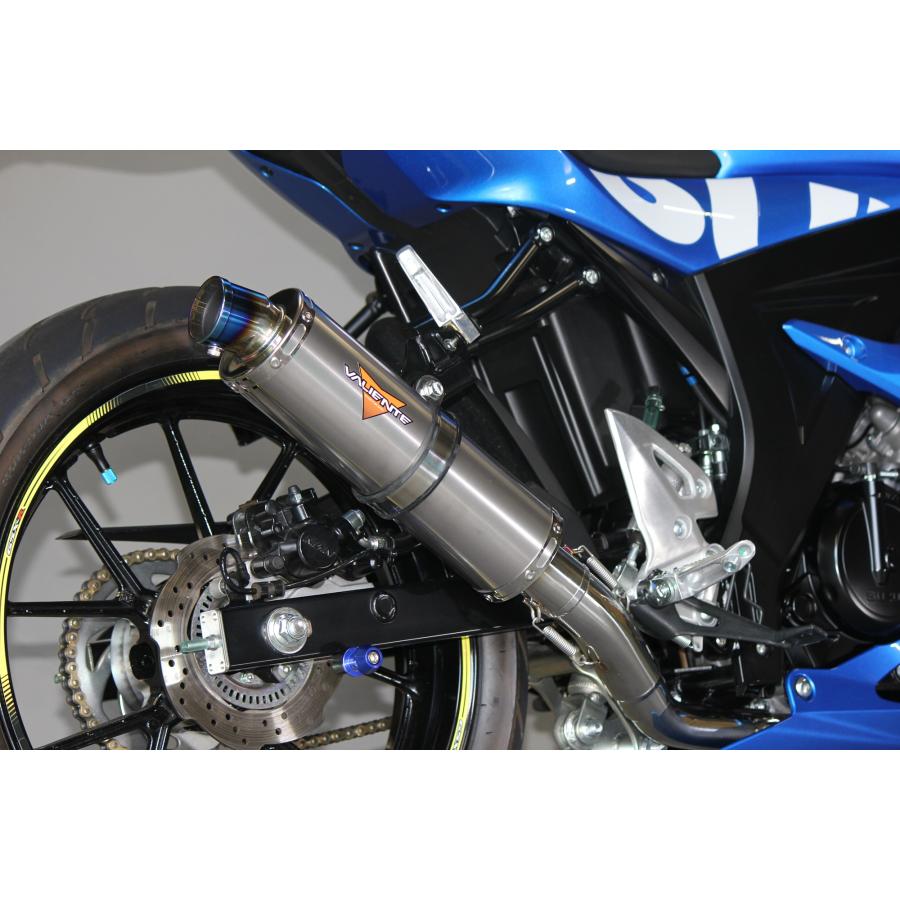 GSX GSX-R125 バイクマフラー 8BJ-DL32D 2BJ-DL33B スパルタ チタン