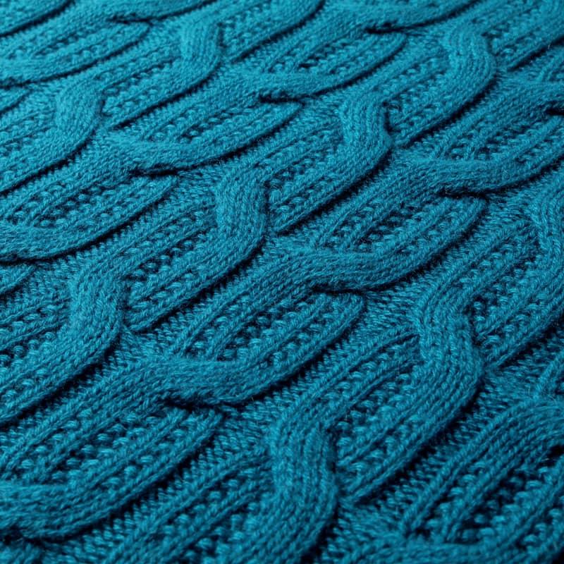 DRUMOHR（ドルモア） ケーブル編みカシミヤミドルゲージタートルネック