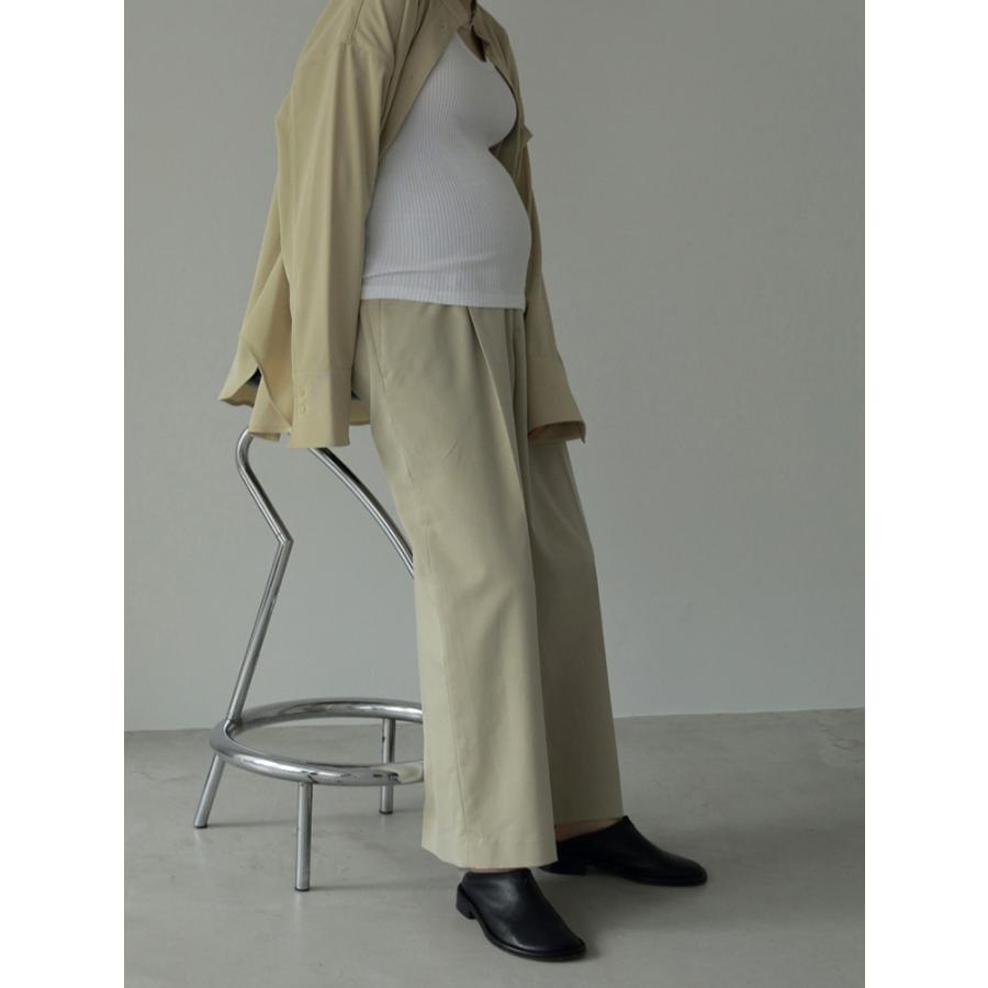アンヌーク anuke 即日発送 【Reha.】Tuck Wide Pants 72410701 パンツ