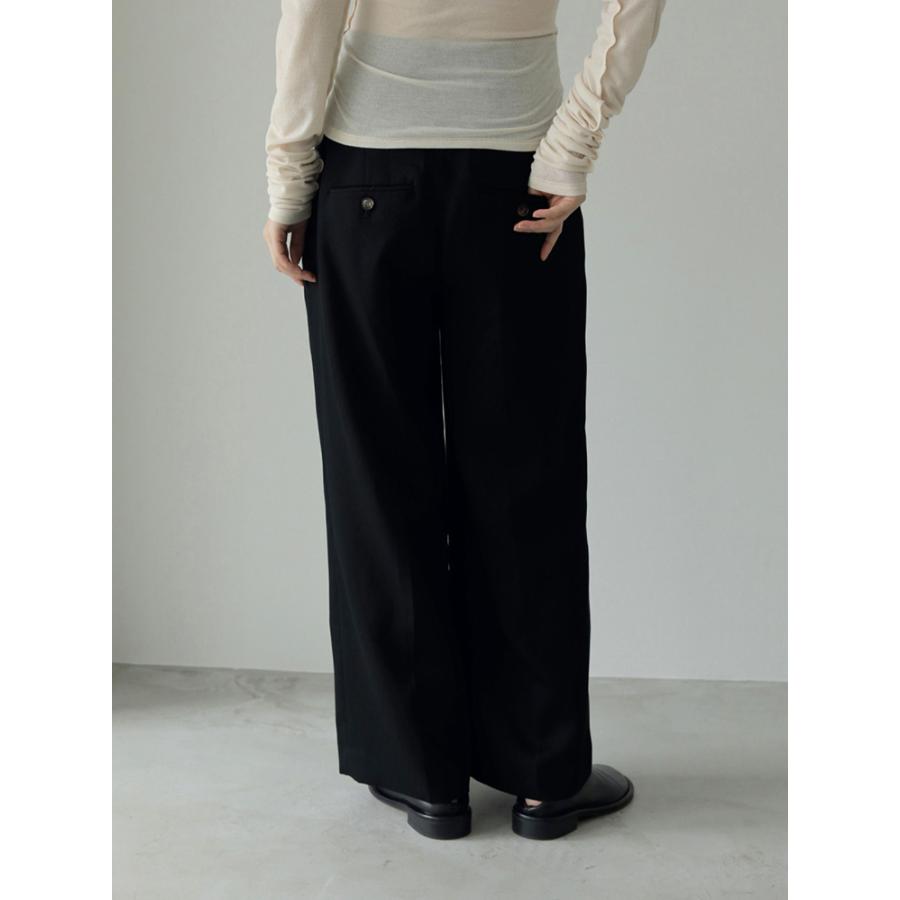 アンヌーク anuke 即日発送 【Reha.】Tuck Wide Pants 72410701 パンツ