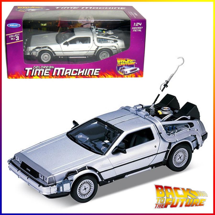 Welly社 1/24 バック・トゥ・ザ・フューチャー デロリアン・タイム