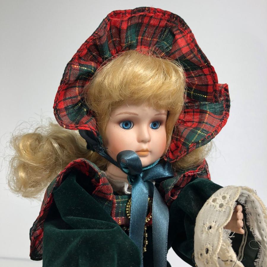 アンティークドール 動く 西洋風 オルゴール付き ビスクドール風