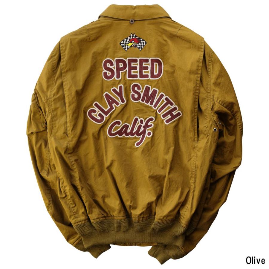 CLAY SMITH WOLFMAN MA-1 ブルゾン CSY-1702 ｜クレイスミス