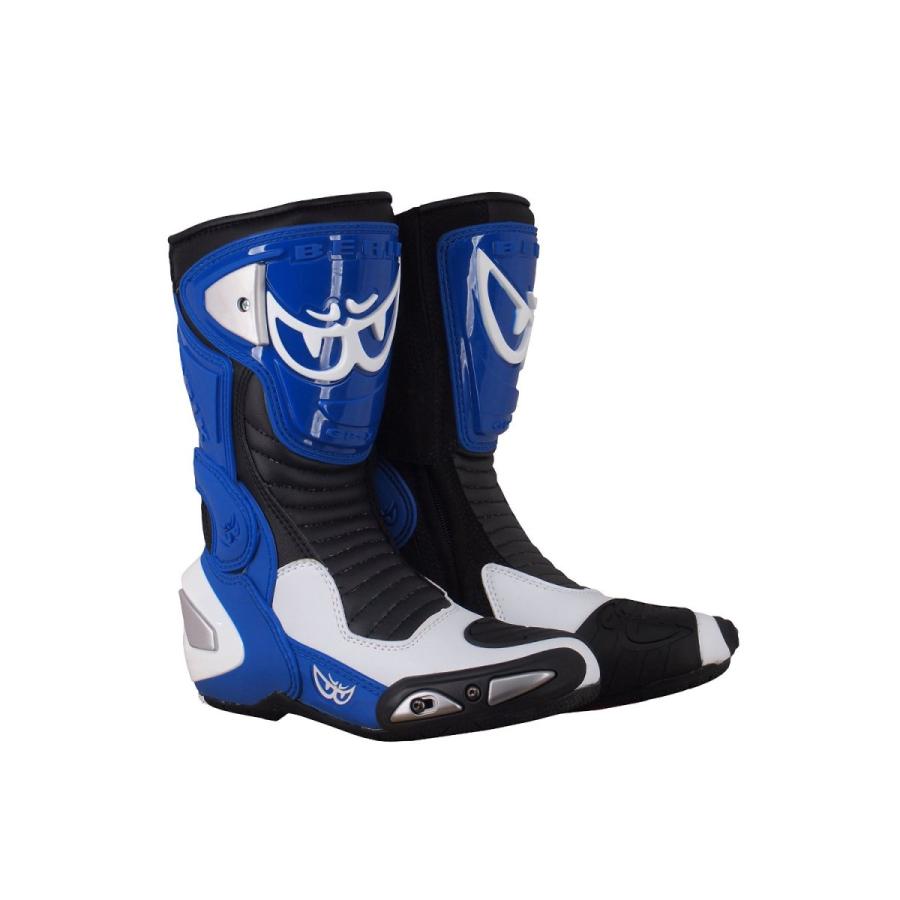 BERIK ベリック レーシングブーツ BOT-1289-BK BLUE 40サイズ