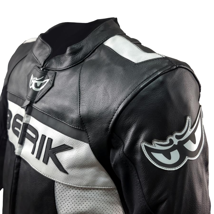 BERIK ベリック プロテクター 牛革 レザージャケット LJ-231101-BK