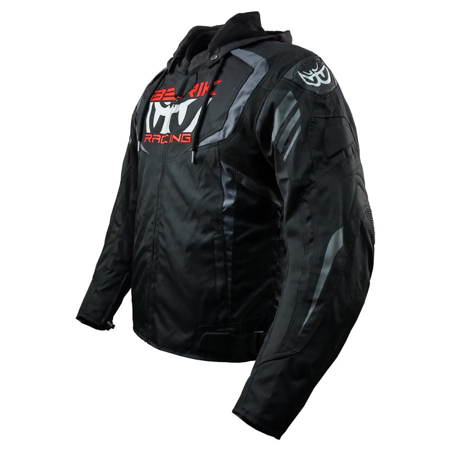 BERIK ベリック ナイロンジャケット NJ-223330-BK BLACK 46サイズ(S