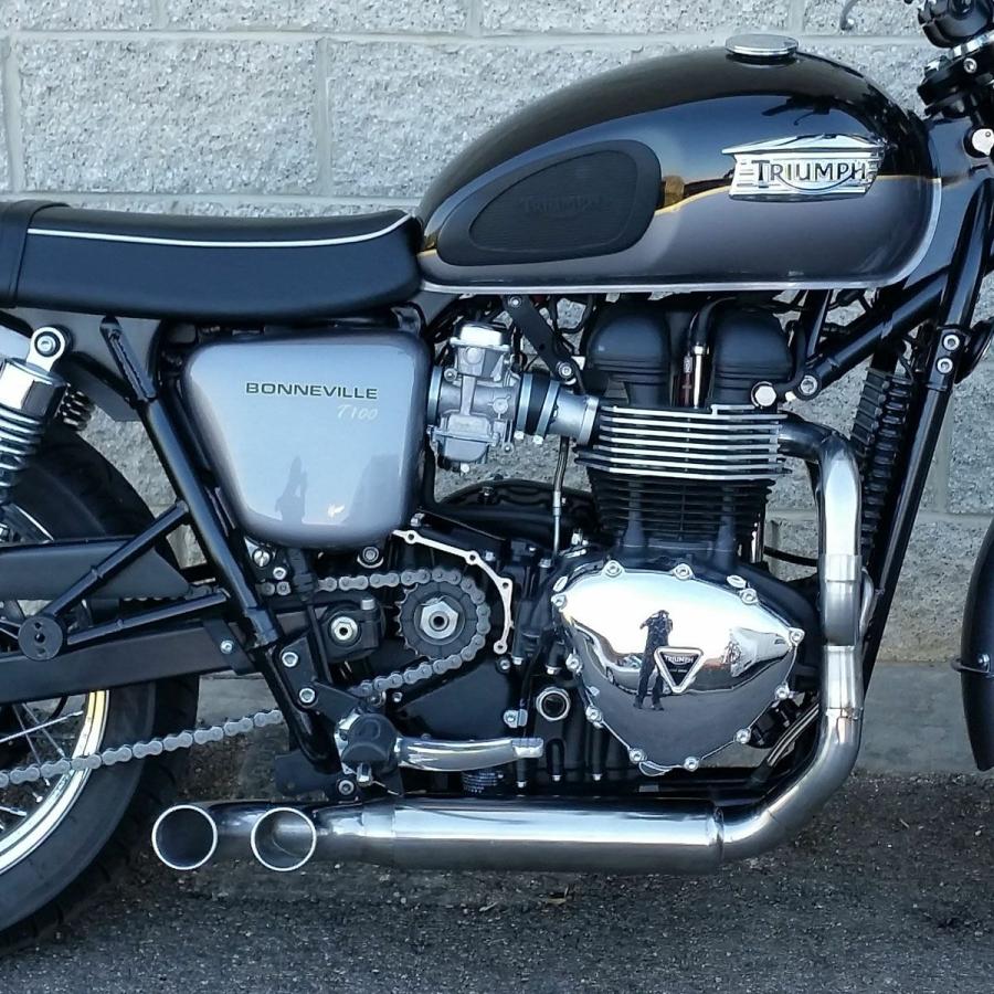トライアンフ 空冷ボンネビル ステンレス2in1 TRUCKER フル