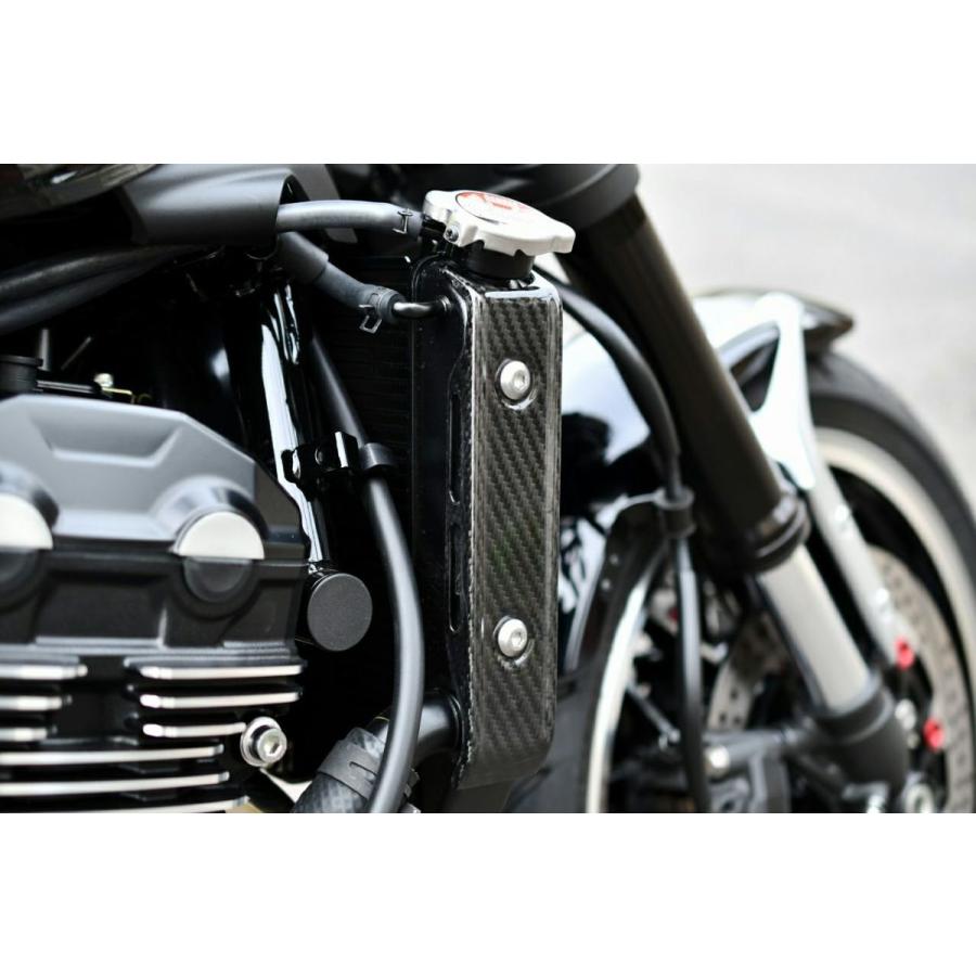 Z900RS ラジエーターサイドカバー 左右セット ドライカーボン SPEEDRA