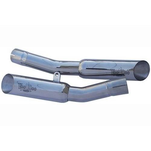 VOODOO ショーティ スリップオン・マフラー ポリッシュ ZX1400 Ninja