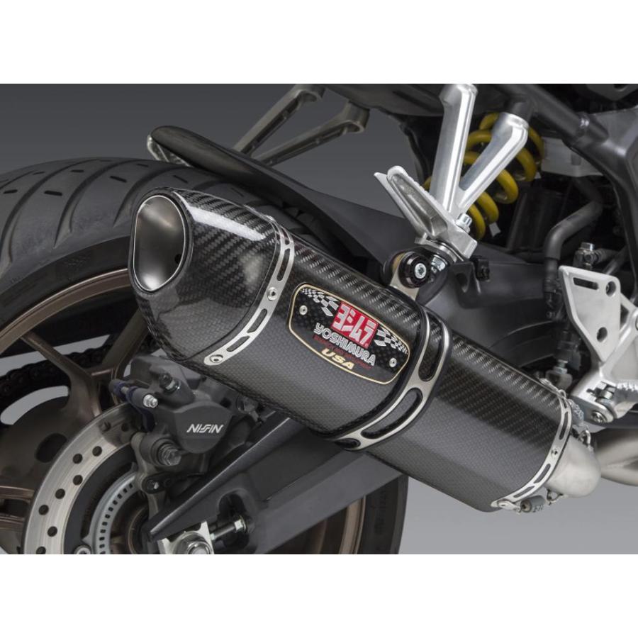 ヨシムラUSA R-77 レース カーボン/ステンレス フルエキゾースト