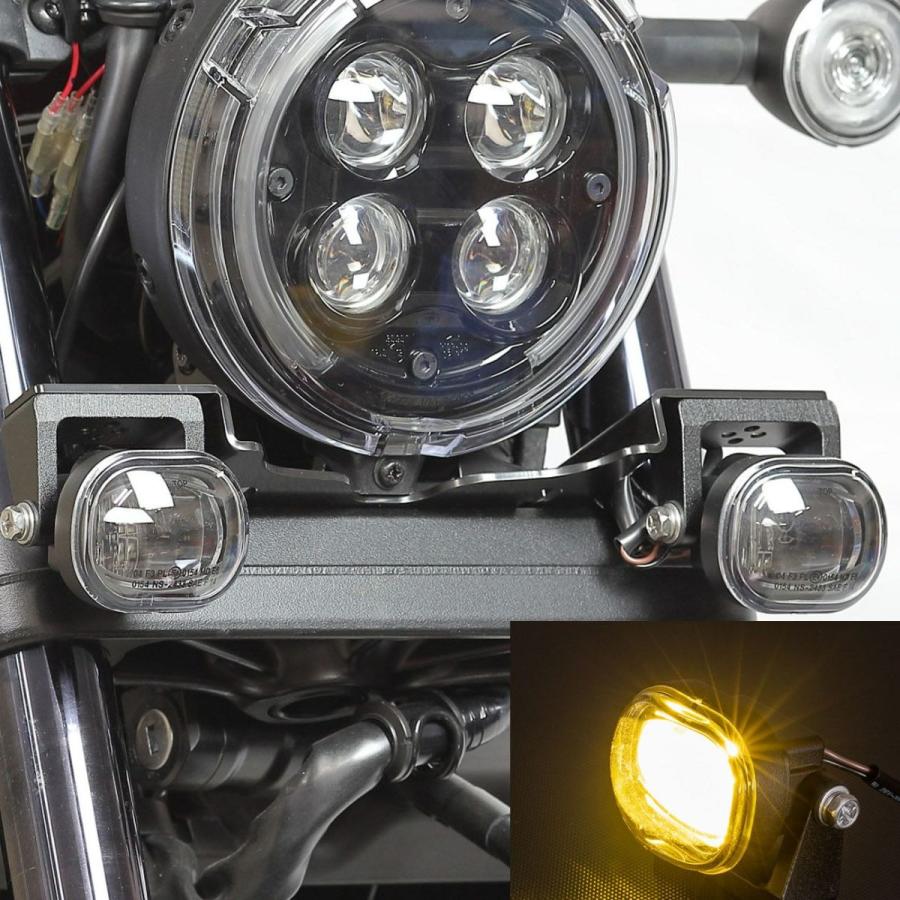 ホンダ レブル1100/DCT イエローフォグランプキット KIJIMA