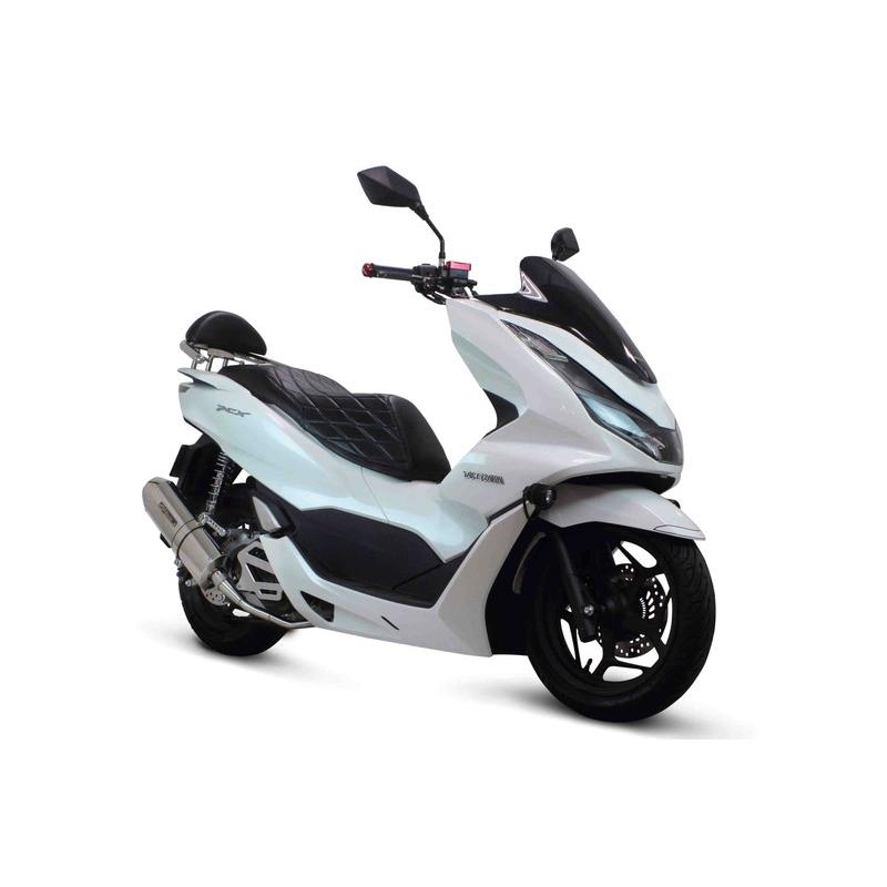 スペシャルパーツ武川 PCX125(JK05)用 コーンオーバルマフラー(政府