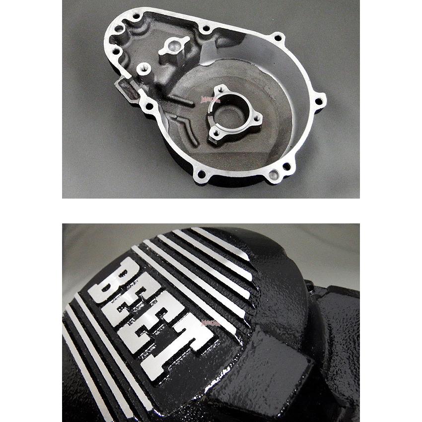 BEET（ビート） ジェネレーターカバー（ブラック）/ZRX400・ZRX400-II