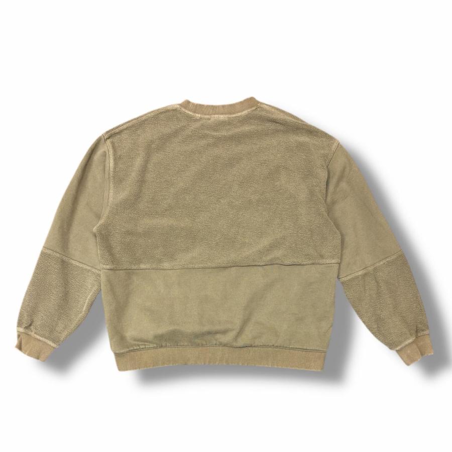 KITH Reverse Paneled Crewneck リバースロゴ刺繍 クルーネック