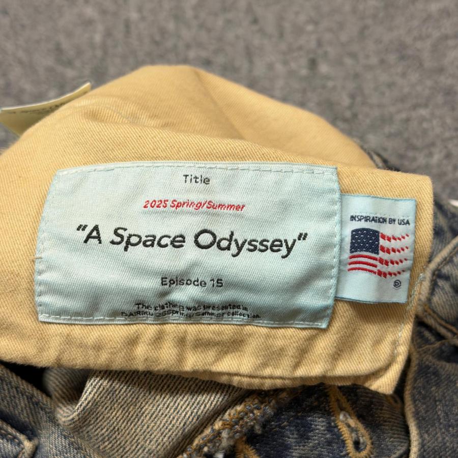 未使用 DAIRIKU 25SS Damage Straight Denim Pants ダメージストレート