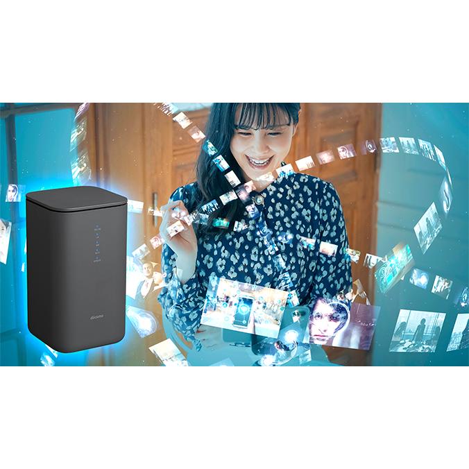 新品 未使用】docomo home 5G HR02 Dark Gray NTT ドコモ 5G対応ホーム