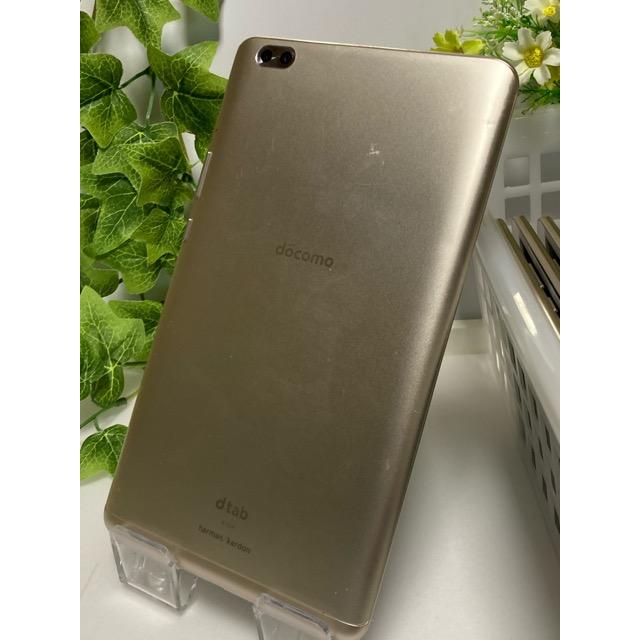 dtab Wi-Fiサブなどに☆ Compact d-02K docomo ゴールド☆ 8インチ