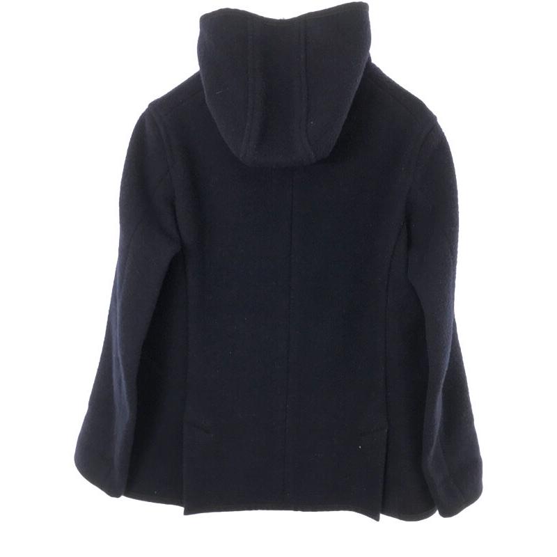 Danton（ダントン） ウールモッサシングルフードコート ネイビー 38