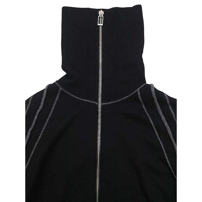 Dior HOMME ディオールオム ウールハイネックジップアップニット