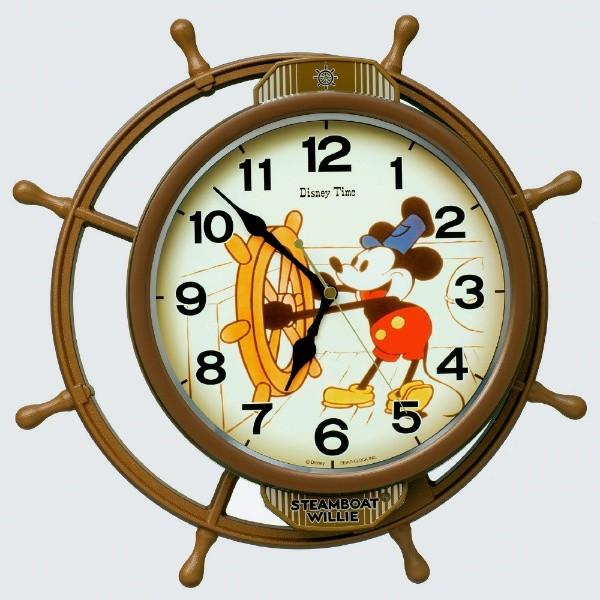 動画あり】セイコー ディズニータイム ゆっくり振り子 電波掛け時計