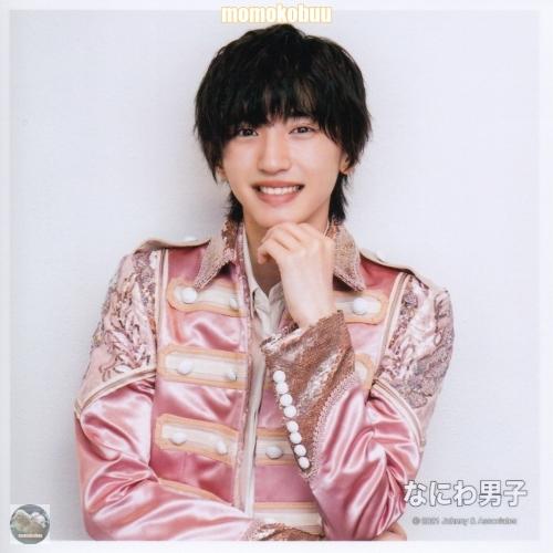 なにわ男子 公式 生 写真 ましかくフォト（道枝駿佑）CD210062