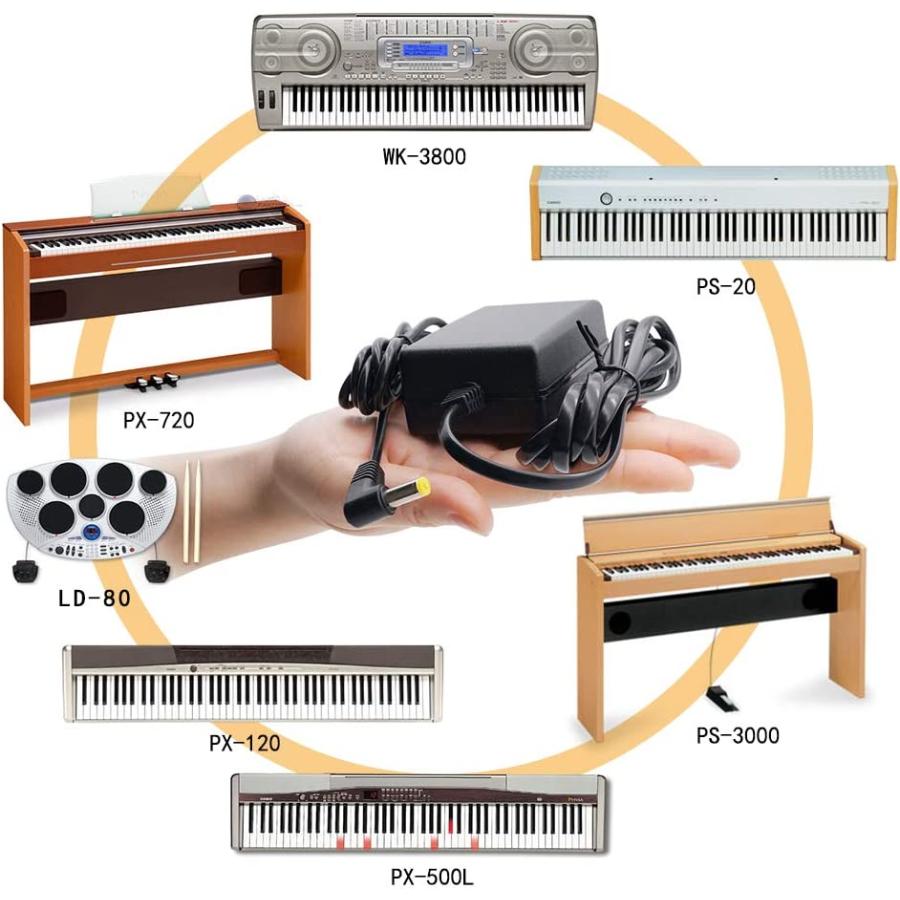 AD-12JL CASIO カシオ 光ナビゲーション 電子キーボード用 AC