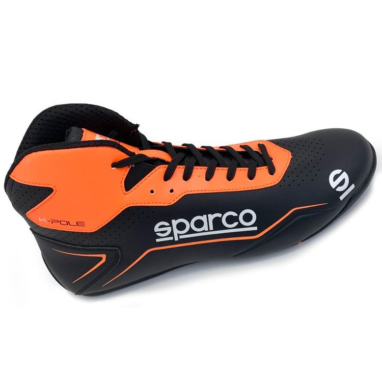 SPARCO スパルコ レーシングシューズ K-POLE ブラック×オレンジ