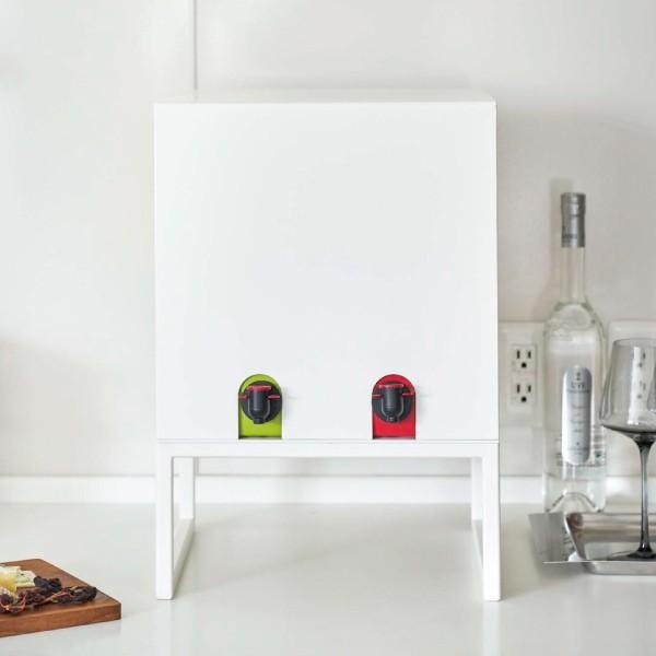 tower ウォーターサーバースタンド 容器ごと 卓上 キッチン収納