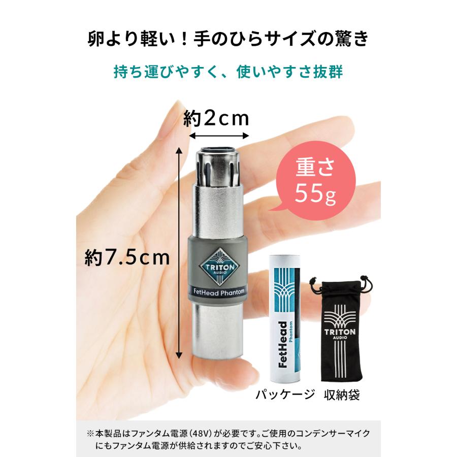 Triton Audio FetHead Phantom (トリトンオーディオ フェットヘッド