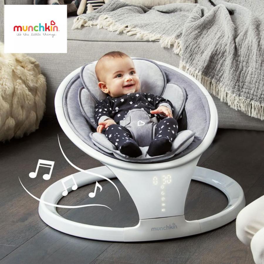 munchkin（マンチキン） 電動ベビースウィング リモコン付き