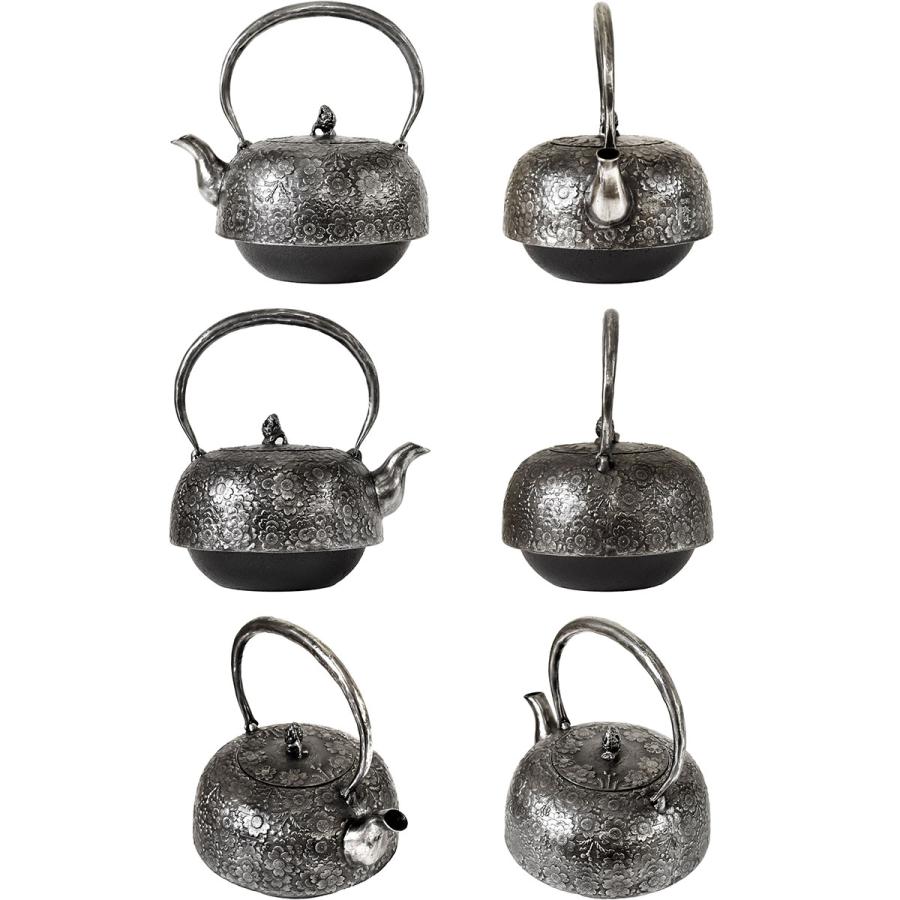 日本製 南部鉄器 南部鉄瓶 砂鉄鉄瓶 水沢鋳物 砂鉄 鉄瓶 平南部 さくら