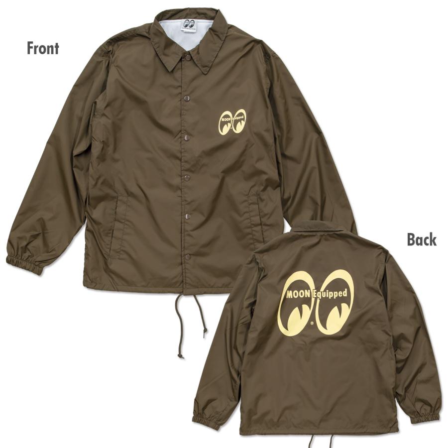 MOONEYES ムーンアイズ MOON Equipped コーチ ジャケット : MOONEYES