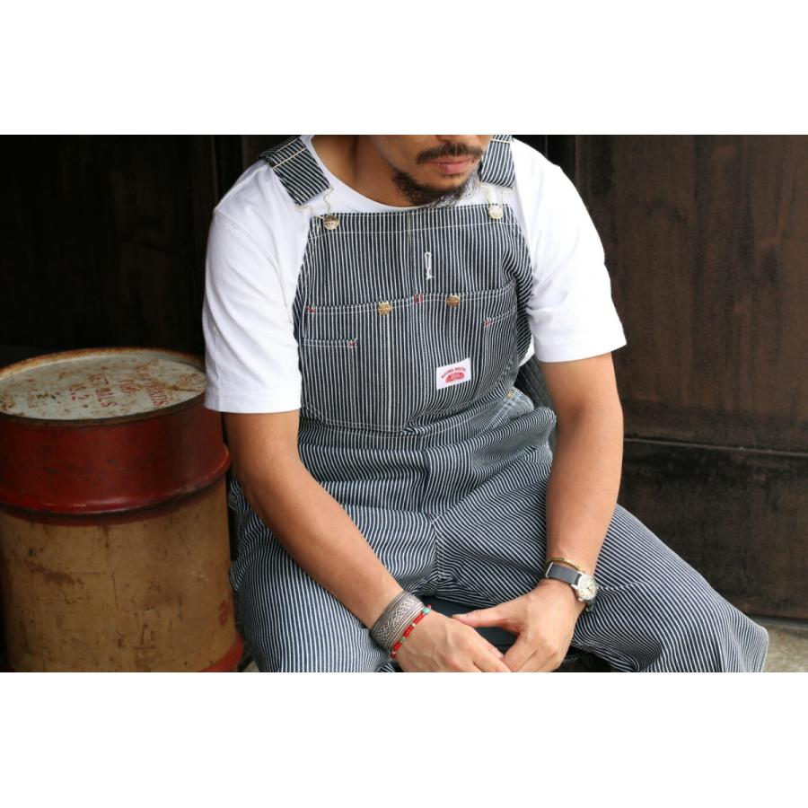 ROUND HOUSE（ラウンドハウス） 裾上げ無料 ヒッコリーストライプ