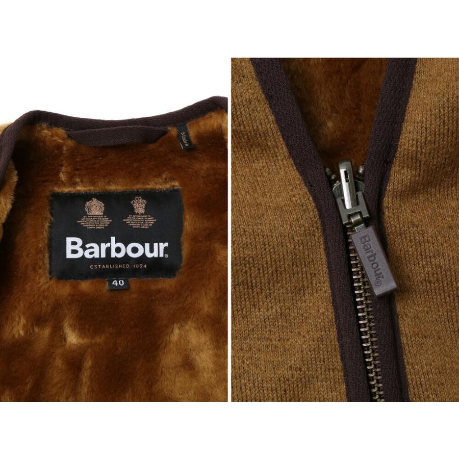 Barbour バブアー ウォームパイル ウェストコート ジップイン ライナー