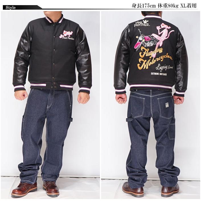 Flag staff（フラッグスタッフ） ピンクパンサー コラボ スタジャン