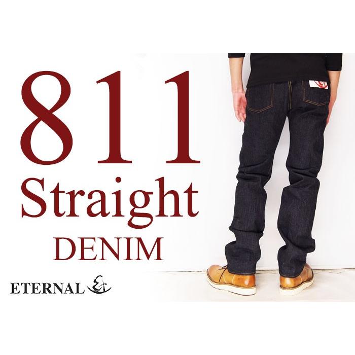 ETERNAL[エターナル] ストレートジーンズ セルビッチ 5ポケット/デニム