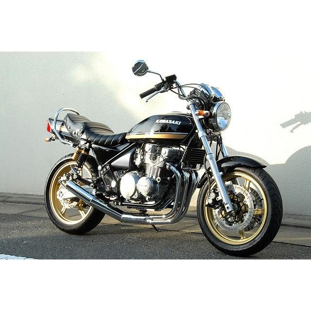 MAD MAX（マッド マックス） ゼファー400/χ ZIIタイプ メッキタンデム