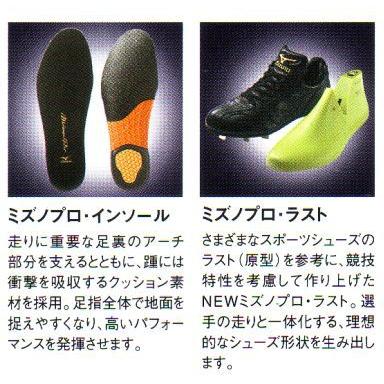 MIZUNO（ミズノ） 革底スパイク ミズノプロ 2KW-23200 （レギュラー